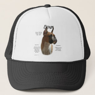 Geschiedenisontwerp voor Boxer (flauw) Trucker Pet
