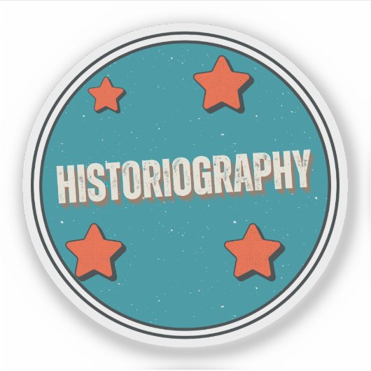 Geschiedschrijving Sticker (Voorkant)