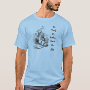 Geschikt ben of eerder, ben geen Recent Wit Konijn T-shirt