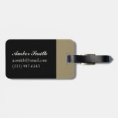 Geschikt blijven bagagelabel (Achterkant horizontaal)