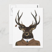 Geschikt Briefkaart (Voorkant / Achterkant)