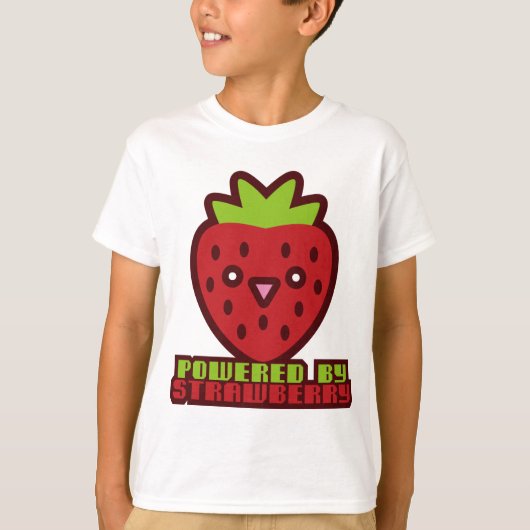 GESCHIKT DOOR STRAWBERRY T-SHIRT (Voorkant)