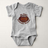 Geschikt om de Baby-jumper van het eerste Football Romper (Voorkant)