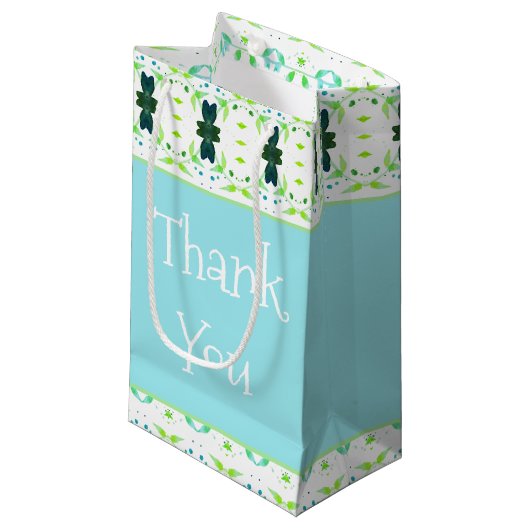 Geschikt ontwerp klein cadeauzakje (Voorkant Gekanteld)