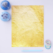 GESCHIKT PAPIER GEPELLOWDE CREAM DIGITAL SJABLOON FLYER (Enkel)