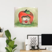 Geschikt thea voor twee poster (Thuiskantoor)