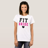 Geschikt voor Bride Pink Future Mrs. T-shirt (Voorkant volledig)