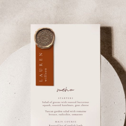 Geschikt voor bruiloft Mini Guest Profielkaart 6 i Aankondiging