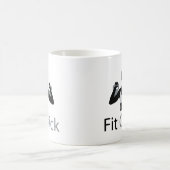 Geschikt voor Chick met Kettlebells Koffiemok (Center)