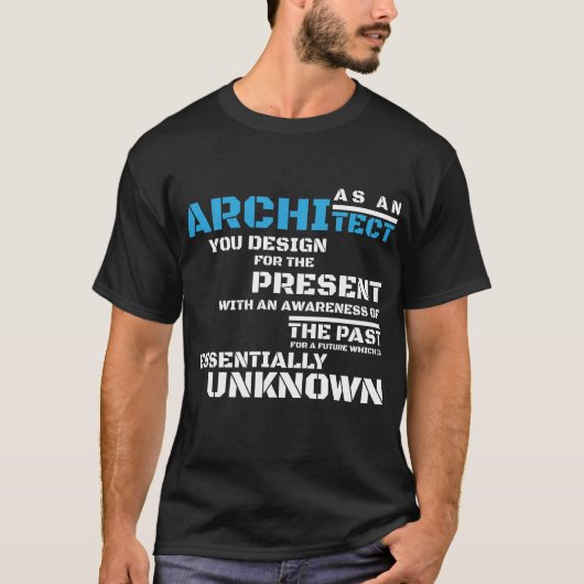 Geschikt voor Design voor Architect Funny Architec T-shirt (Voorkant)
