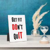 Geschikt voor DO IT-prijsopgave, motivatie wijshei Fotoplaat (Zijkant)