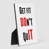 Geschikt voor DO IT-prijsopgave, motivatie wijshei Fotoplaat (Zijkant)