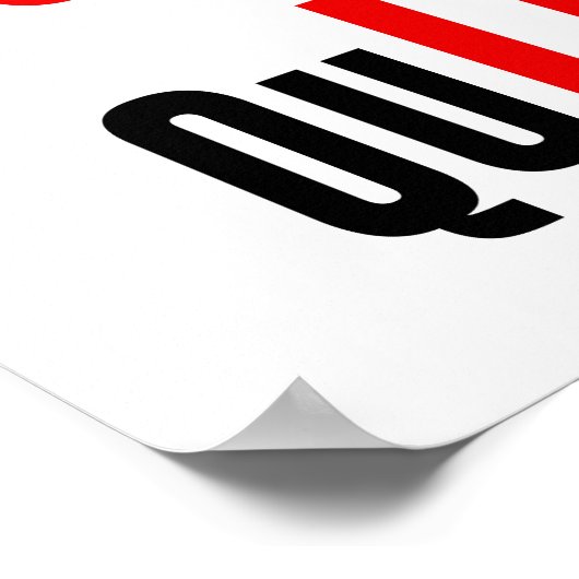 Geschikt voor DO IT-prijsopgave, motivatie wijshei Poster (Hoek)