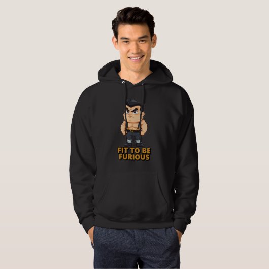 Geschikt voor Furious Hoodie (Voorkant volledig)