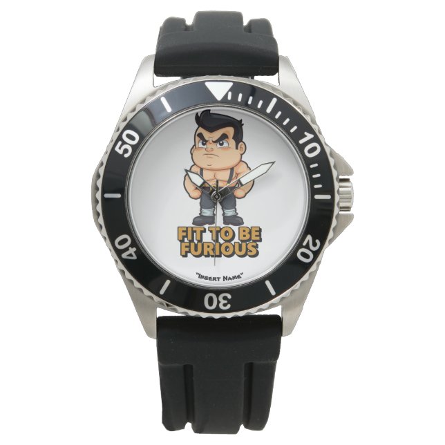 Geschikt voor Furious Horloge (Voorkant)