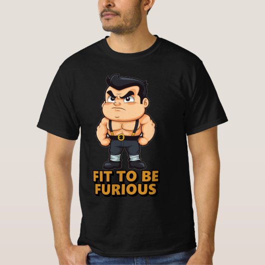 Geschikt voor Furious T-shirt (Voorkant)