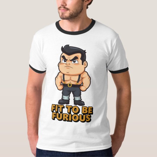 Geschikt voor Furious T-shirt (Voorkant)