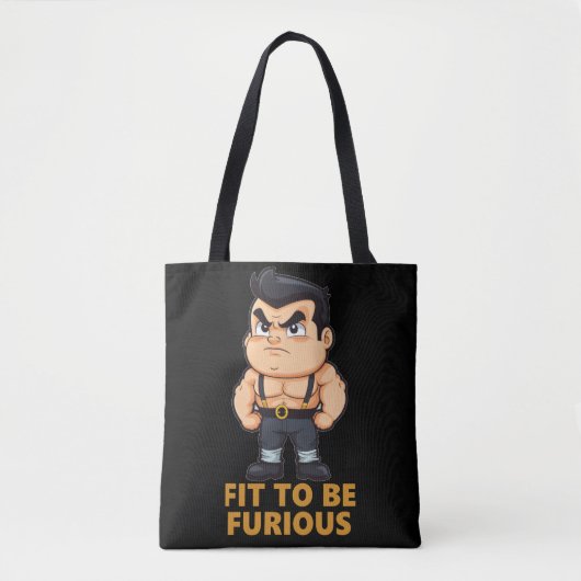 Geschikt voor Furious Tote Bag (Voorkant)