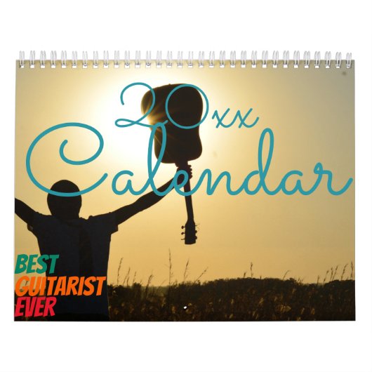 Geschikt voor gitarist | Kalender 2023 (Hoes)