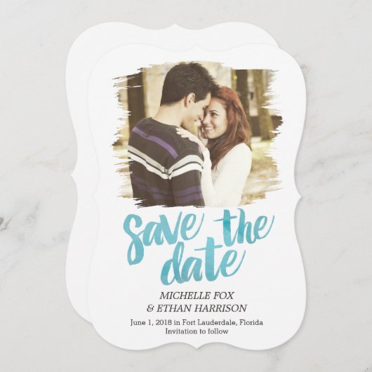 Geschikt voor het opslaan van de datumkaart save the date (Voorkant / Achterkant)