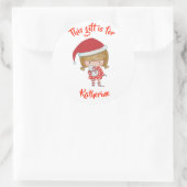 Geschikt voor kerstcadeautjes Label (Tas)