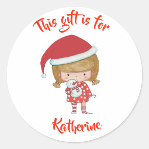 Geschikt voor kerstcadeautjes Label