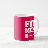 Geschikt voor mam Funny fitnessout koffie-mok Koffiemok (Voorkant rechts)