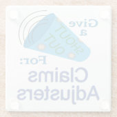 Geschikt voor schaderegelaars glazen onderzetter (Achterkant)