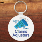 Geschikt voor schaderegelaars sleutelhanger (Voorkant)