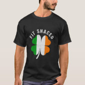 Geschikt voor Shaced Funny Irish Drink ST PATRICKS T-shirt (Voorkant)