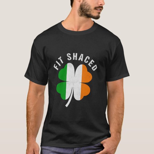 Geschikt voor Shaced Funny Irish Drink ST PATRICKS T-shirt (Voorkant)