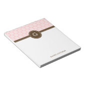 Geschikt voor Stippen Gepersonaliseerd Notitieblok (Schuin)