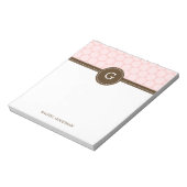 Geschikt voor Stippen Gepersonaliseerd Notitieblok (Linkerzijde)