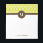 Geschikt voor Stippen Gepersonaliseerd Notitieblok<br><div class="desc">Pas onze moderne notitieblokken aan om een unieke toevoeging aan uw bureau of creëer te creëer als geschenk voor iemand anders! Perfect als leerkrachten cadeautjes! Ontwerp ©berryberrysweet.com</div>