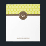 Geschikt voor Stippen Gepersonaliseerd Notitieblok<br><div class="desc">Pas onze moderne notitieblokken aan om een unieke toevoeging aan uw bureau of creëer te creëer als geschenk voor iemand anders! Perfect als leerkrachten cadeautjes! Ontwerp ©berryberrysweet.com</div>