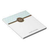 Geschikt voor Stippen Gepersonaliseerd Notitieblok (Schuin)