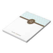 Geschikt voor Stippen Gepersonaliseerd Notitieblok (Linkerzijde)