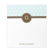 Geschikt voor Stippen Gepersonaliseerd Notitieblok (Voorkant)