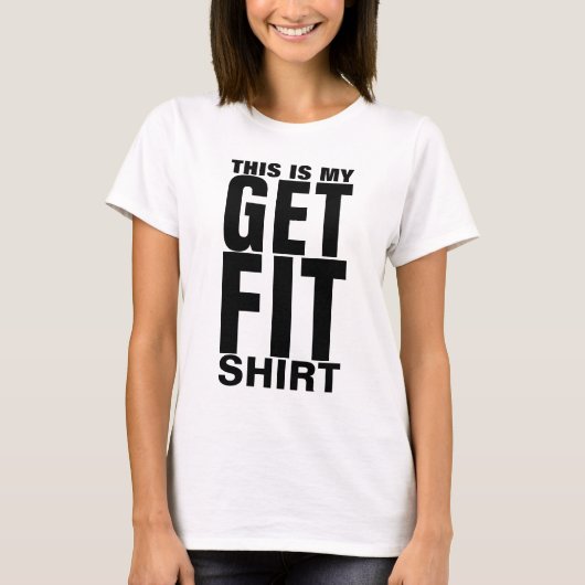 Geschikt voor Typografiblok T-shirt (Voorkant)