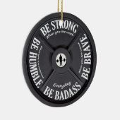 Geschikt voor werkuittrainer weeggewicht hefboom G Keramisch Ornament (Rechts)