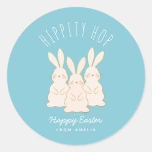 Geschikte Bunnies, speciaal Pasen Ronde Sticker