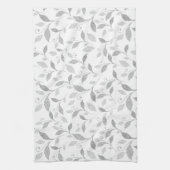 Geschikte getextureerde grijze keukenhanddoek (Verticaal)