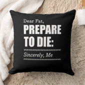 Geschikte inspiratie beste vet bereid om te sterve kussen (Deken)