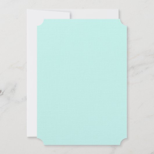 Geschikte interreligieuze huwelijksuitnodigingen kaart (Achterkant)