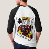 Geschikte koning (Clubs) T-shirt (Achterkant)