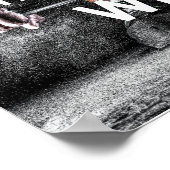 Geschikte Poster voor gym-gewichttrainingscarrosse (Hoek)