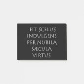 Geschikte scelus indulgens per nubila saecula virt post-it® notes (Voorkant)