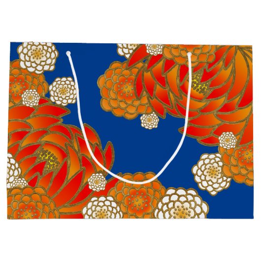 Geschikte tas voor Japans ontwerp Groot Cadeauzakje (Achterkant)