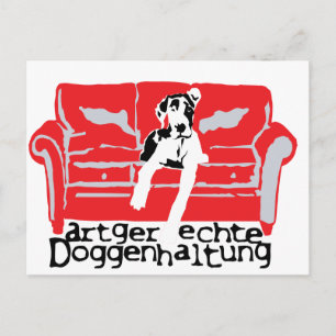 Geschikte teelt van Doggen Briefkaart