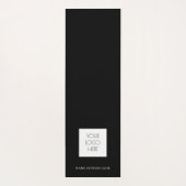 Geschikte zakelijke Sjabloon werkout zwart Yogamat (Achterkant)